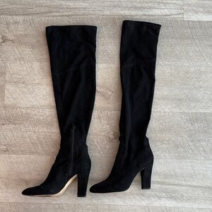 Ivanka Trump Black Over-the-Knee Boots